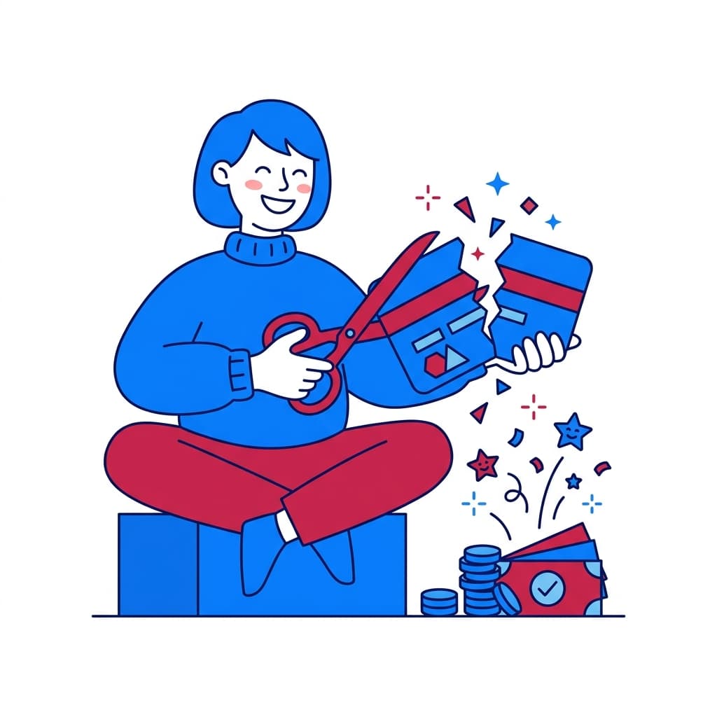 Debt Relief Vector Illustration