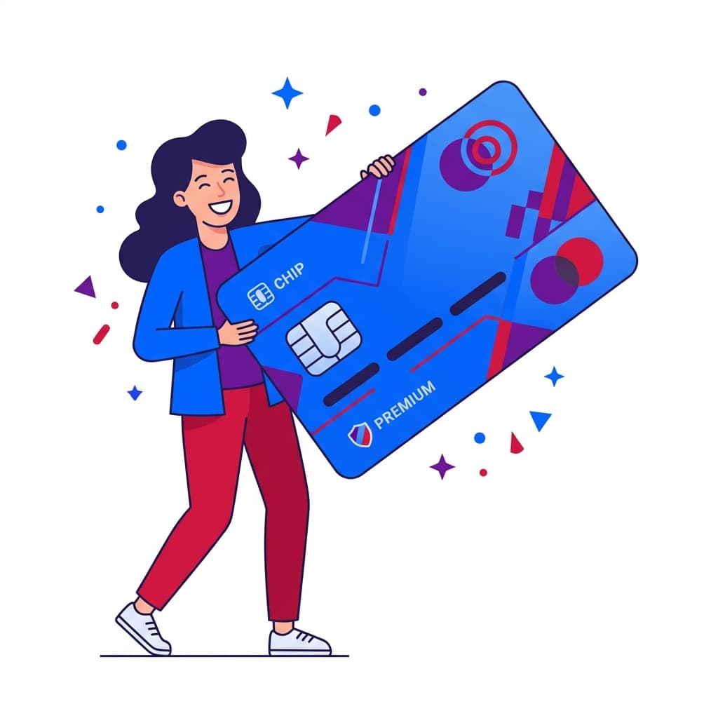 Credit Cards Vector Illustration