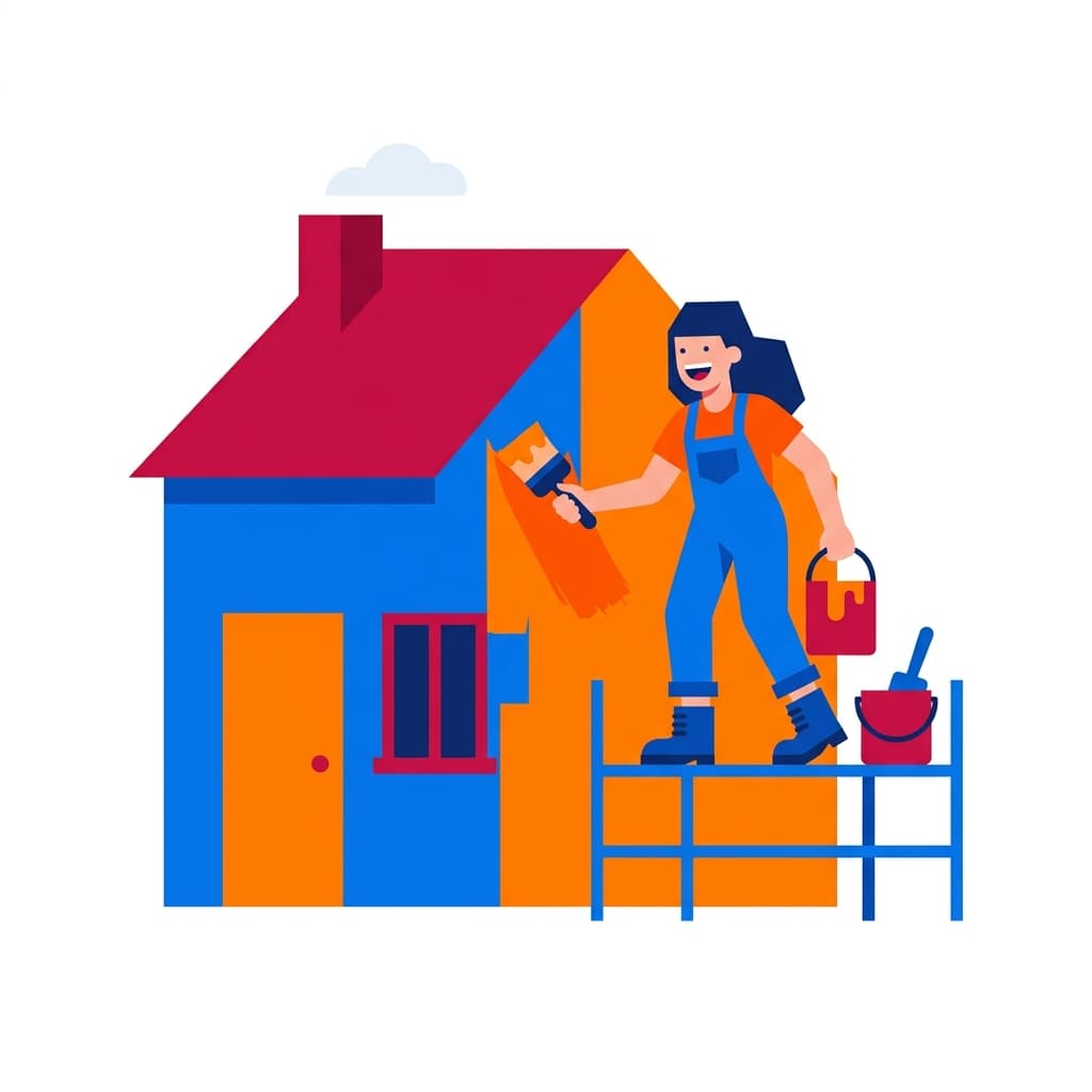 Home Improvement Vector Illustration